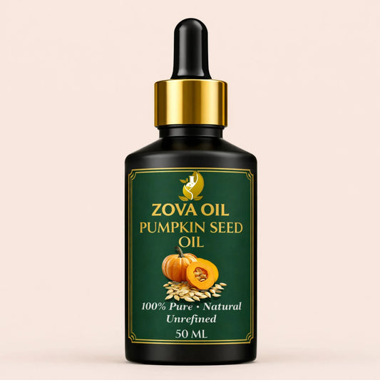 - Cold-Pressed Pumpkin Seed Oil for Hair & Skin Health - Zova Oil - product_type - Cold-Pressed Pumpkin Seed Oil for Hair & Skin Health - Zova Oil -  